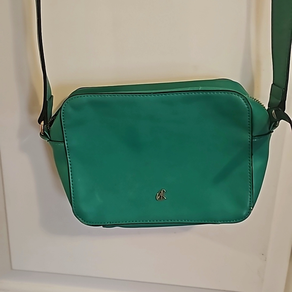 Kate & Alex Green Cuffaro Italian Crossbody